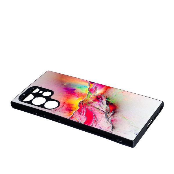 TPU чохол Marble Ultraviolet для Samsung Galaxy S23 Ultra Red 088607 фото