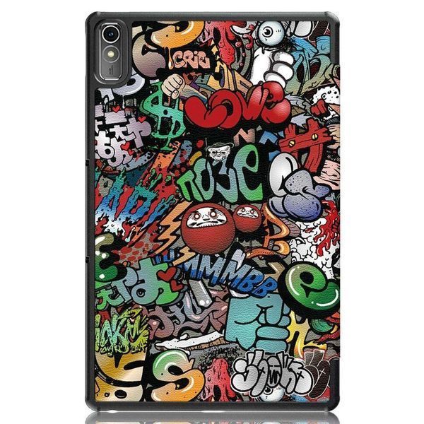 Шкіряний чохол-книжка Crazy Horse для Lenovo Tab P11 (2nd Gen) 11.5" / graffity 092018 фото