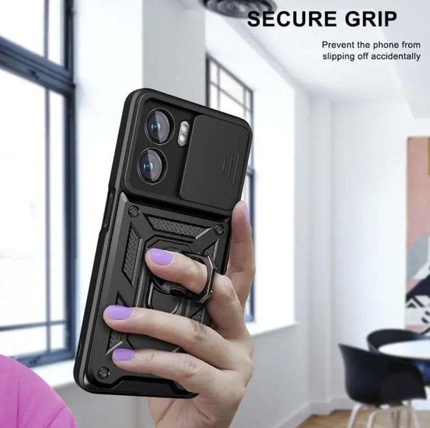 PC + TPU чохол Camshield Armor для OPPO A6X / червоний 100958 фото
