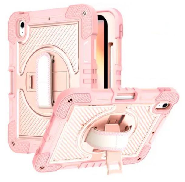 PC + TPU чохол Carbon Armor Cover Tablet на Samsung Galaxy Tab S10 FE (10.9") / рожевий 202920 фото