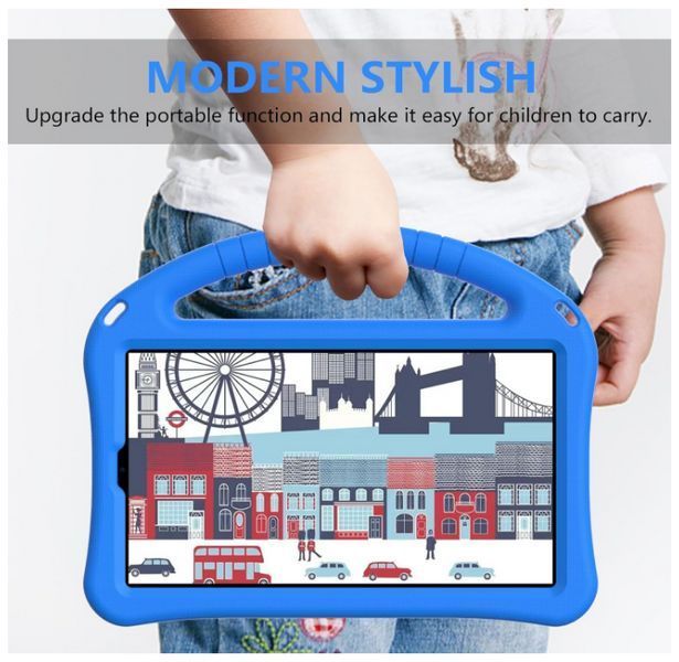 Чехол New Kids Case на Samsung Galaxy Tab A11 (8.7") / синий 203932 фото
