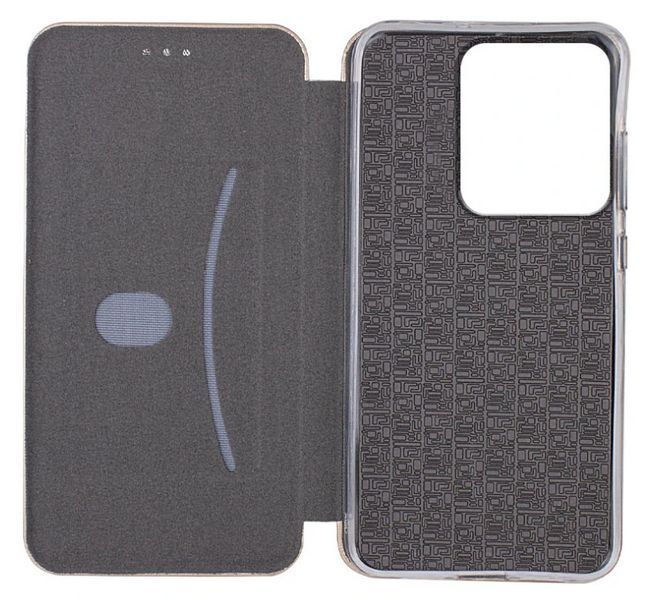 Чохол книжка Elegant book для Motorola G75 (5G) / золотистий 202525 фото