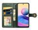 Кожаный чехол книжка Galant Book для Motorola G06 Power / зеленый 204301 фото 4