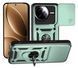 PC + TPU чохол Camshield Armor для Poco F7 Pro / зелений 203432 фото 1
