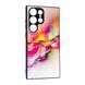 TPU чохол Marble Ultraviolet для Samsung Galaxy S23 Ultra Red 088607 фото 1