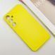 Чохол накладка TPU Liquid Silk для Samsung Galaxy S24 FE / жовтий 201170 фото 4