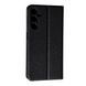 Кожаный чехол книжка Fibra case на Samsung Galaxy M15 (5G) / черный 096988 фото 2
