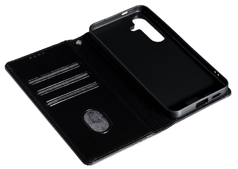 Чехол книжка Deluxe на Samsung Galaxy S26 / черный 204538 фото
