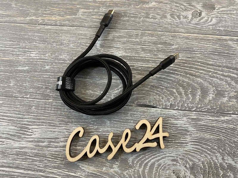 USB-кабель Baseus Cafule Type-C to Lightning 18W (1m) чорний 81920 фото