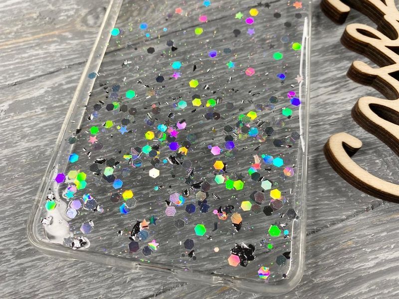 TPU чохол Star Glitter для Samsung Galaxy S10 Plus прозорий 084540 фото