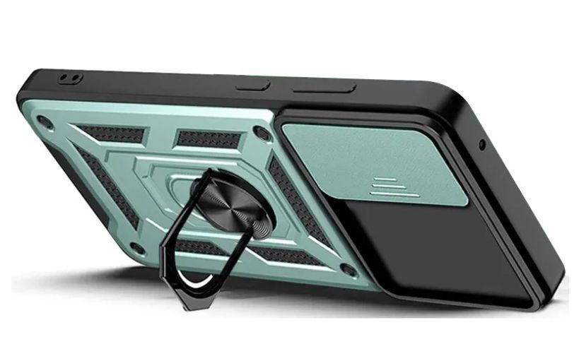 PC + TPU чохол Camshield Armor для Samsung Galaxy S25 Plus / зелений 202040 фото