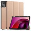 Кожаный чехол книжка Crazy Horse для Lenovo Xiaoxin Pad 2024 (11") / rose gold