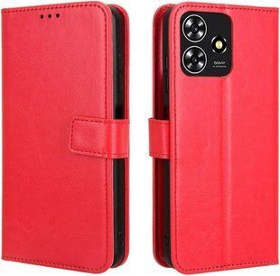 Чохол книжка Book case для ZTE Blade V50 Design червоний 094917 фото
