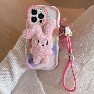 Чехол резиновый Toy case на iPhone 15 Pro Max / Rabbit 098302 фото