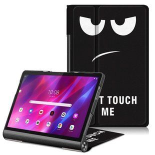 Кожаный чехол книжка Crazy Horse для Lenovo Yoga Tab 11 dont touch me 093963 фото
