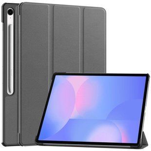 Чохол книжка Crazy Horse на планшет Samsung Galaxy Tab S10 FE Plus (13.1") / сірий 099257 фото
