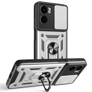 PC + TPU чехол Camshield Armor для Motorola G05 / серебристый 099780 фото