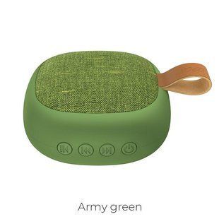 Беспроводная колонка Hoco BS31 Bright sound зеленый 093453 фото