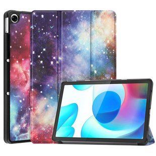Шкіряний чохол-книжка Crazy Horse для Realme Pad 10.4" / galaxy 097710 фото