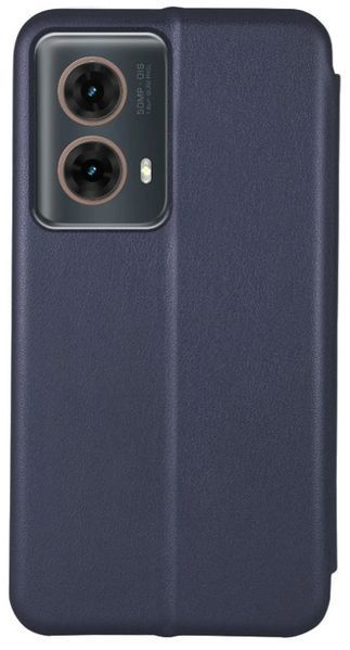 Чохол книжка Elegant book для Motorola Edge 50 Fusion / темно-синій 203318 фото