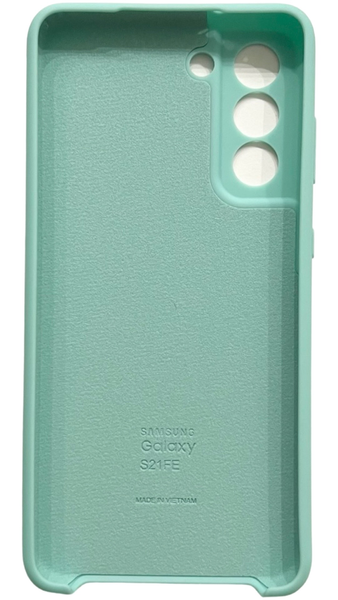 Чохол Soft touch для Samsung Galaxy S21 FE / бірюзовий 086115 фото