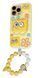 Силиконовый 3D чехол SpongeBob love для iPhone 14 Pro Max / с ремешком 099305 фото 1