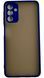 TPU чохол накладка Matte Color Case для Samsung Galaxy A04S синій 092495 фото 2