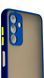 TPU чохол накладка Matte Color Case для Samsung Galaxy A04S синій 092495 фото 3