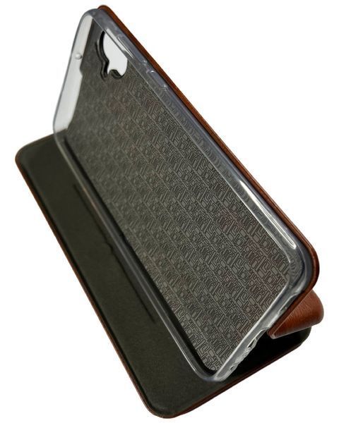 Чохол книжка Perforation book для Samsung Galaxy A04E (на самсунг а04е) коричневий 087514 фото