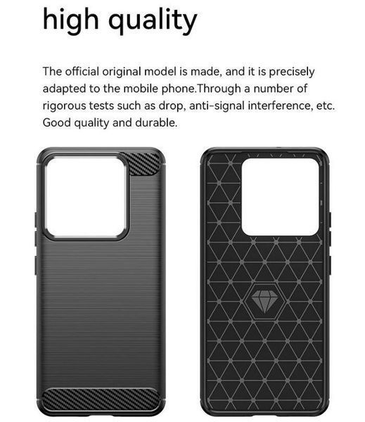 TPU чохол накладка Urban для Xiaomi 14T Pro / чорний 098248 фото