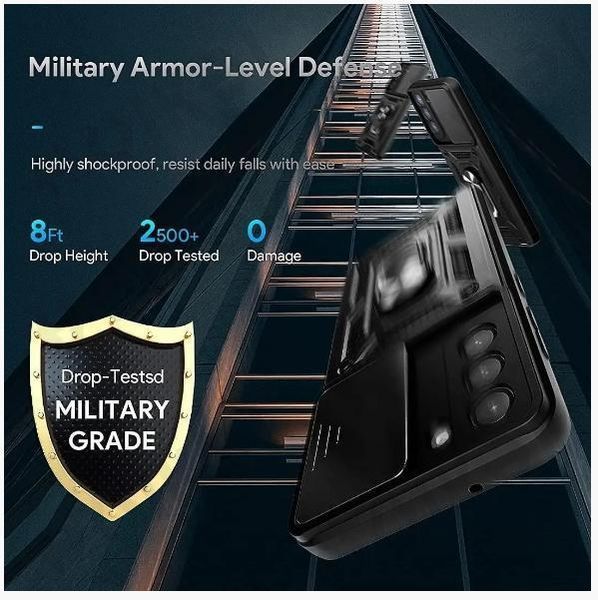 PC + TPU чохол Camshield armor для Samsung Galaxy A15 / зелений 095997 фото