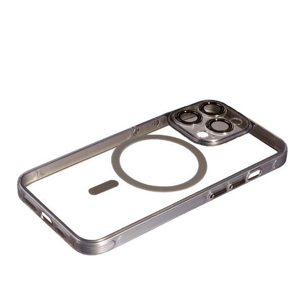 Чехол Aluminium With Magsafe для iPhone 15 Pro Max Silver 095205 фото
