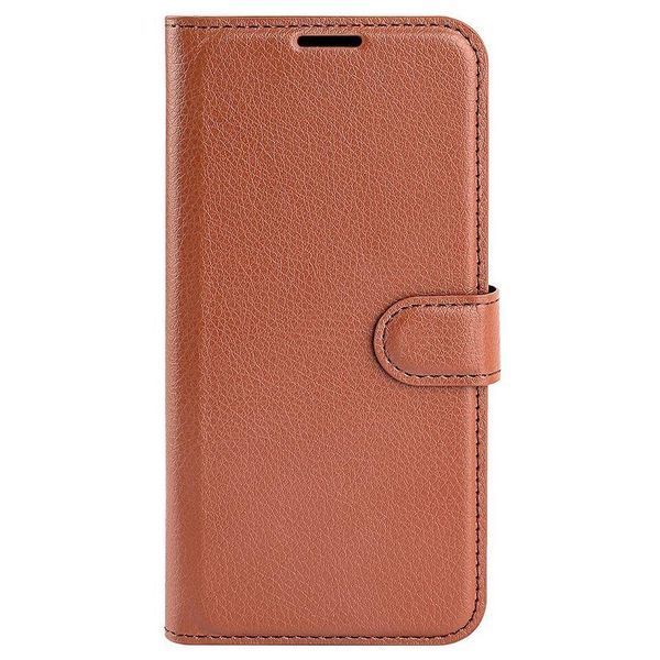 Чохол книжка Lichee для Realme C55 коричневий 089837 фото