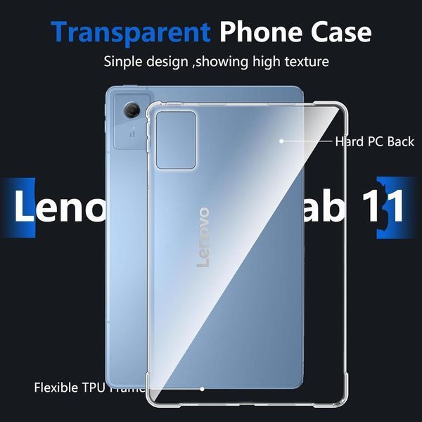 Протиударний чохол WXD на планшет Lenovo Idea Tab Plus (12.1") / прозорий 101113 фото