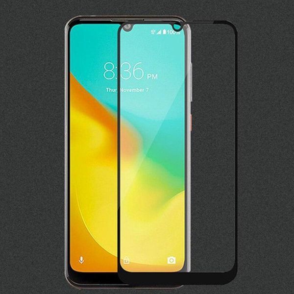 Защитное стекло для ZTE Blade V40 Design / черный 091238 фото
