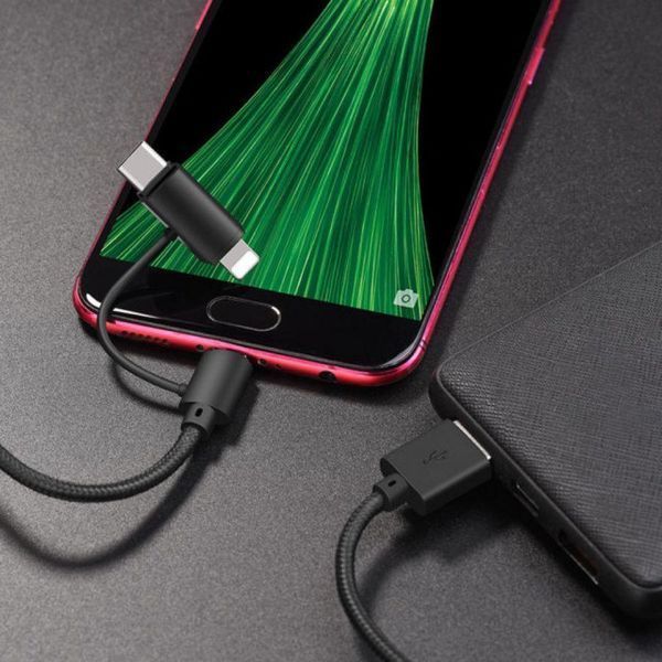 USB кабель Hoco X41 Multi-Way 3-in-1 Cable (1m) 80605 фото