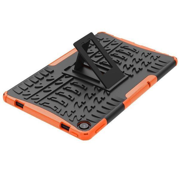 PC + TPU чехол Armor на Lenovo Tab M10 Plus (3 Gen) оранжевый 093362 фото