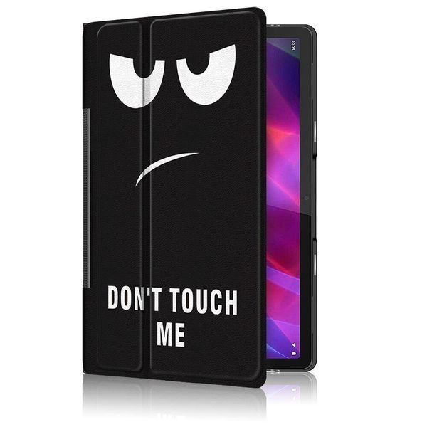 Шкіряний чохол книжка Crazy Horse для Lenovo Yoga Tab 11 dont touch me 093963 фото