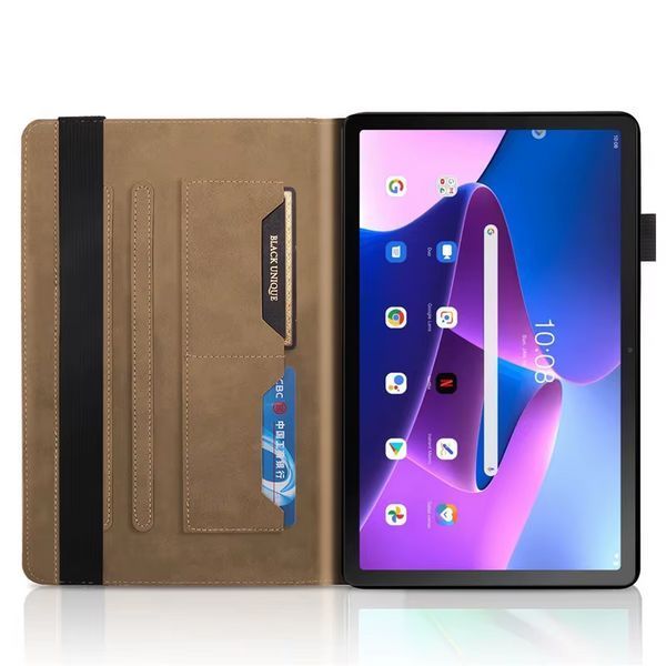 Чохол-книжка Wood Book на планшет Lenovo Tab M10 (3rd Gen) 10.1" / червоний 098357 фото