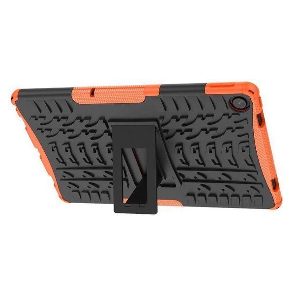 PC + TPU чехол Armor на Lenovo Tab M10 Plus (3 Gen) оранжевый 093362 фото