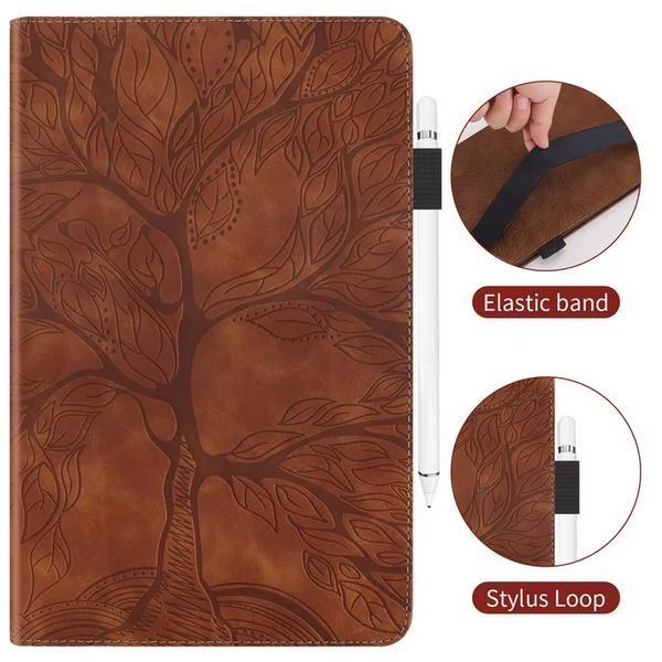 Чохол книжка Wood Book на планшет Xiaomi Redmi Pad Pro (12.1")/коричневий 098705 фото