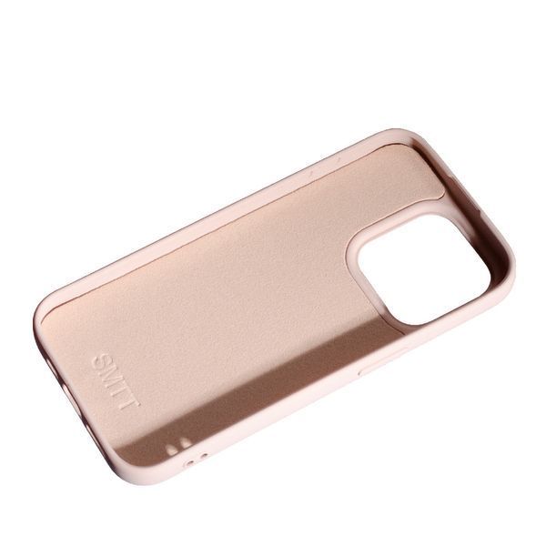 TPU чохол Case Smitt накладка бампер для iPhone 15 Pro Max Pink Sand 092295 фото