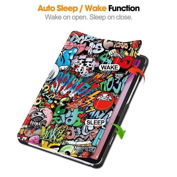 Чохол книжка Crazy Horse на планшет Lenovo Tab One (8.7") / don&lsquo;t touch 100071 фото