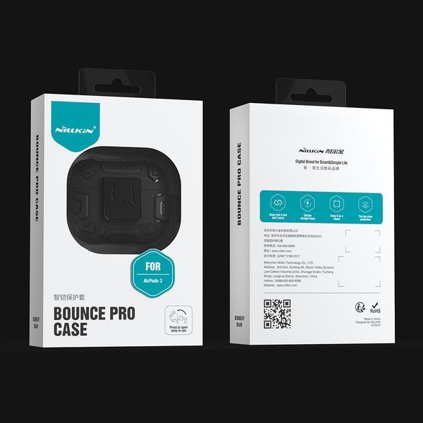 Протиударний Bounce Pro Case Nillkin для AirPods 3 синій 090099 фото