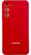 Чехол Soft touch для Samsung Galaxy S22 (на самсунг с22) красный 087764 фото