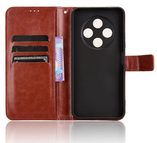 Чехол книжка Book case для Tecno Spark 30C (KL5n) / коричневый 201737 фото