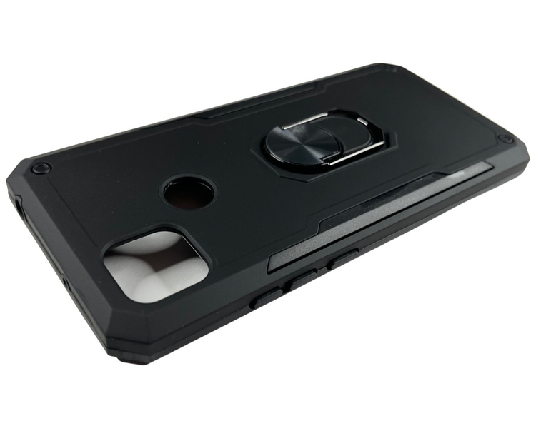PC + TPU чохол New Transformer на Xiaomi Redmi 10A (на сяомі редмі 10а) чорний 085826 фото