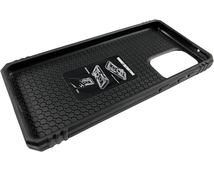 PC + TPU чохол New armor для Samsung Galaxy A73 (на самсунг а73) чорний 085776 фото
