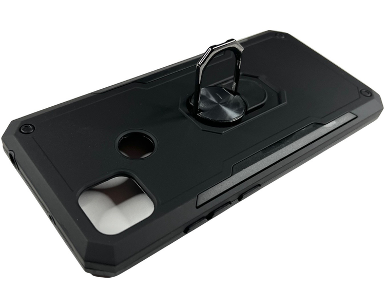 PC + TPU чохол New Transformer на Xiaomi Redmi 10A (на сяомі редмі 10а) чорний 085826 фото