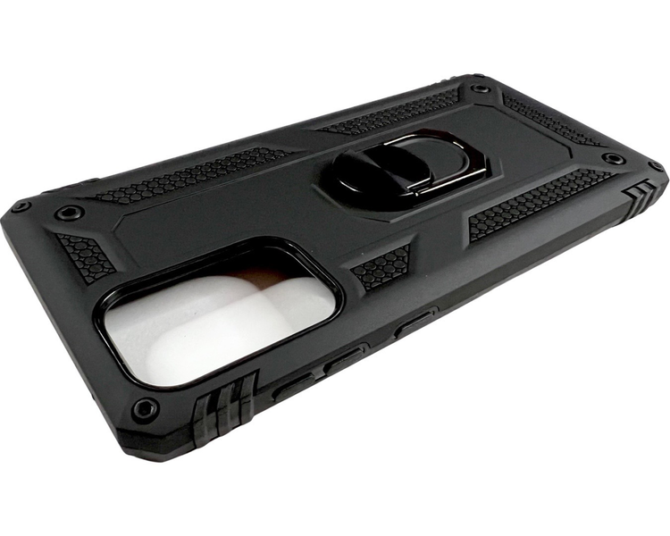 PC + TPU чохол New armor для Samsung Galaxy A73 (на самсунг а73) чорний 085776 фото